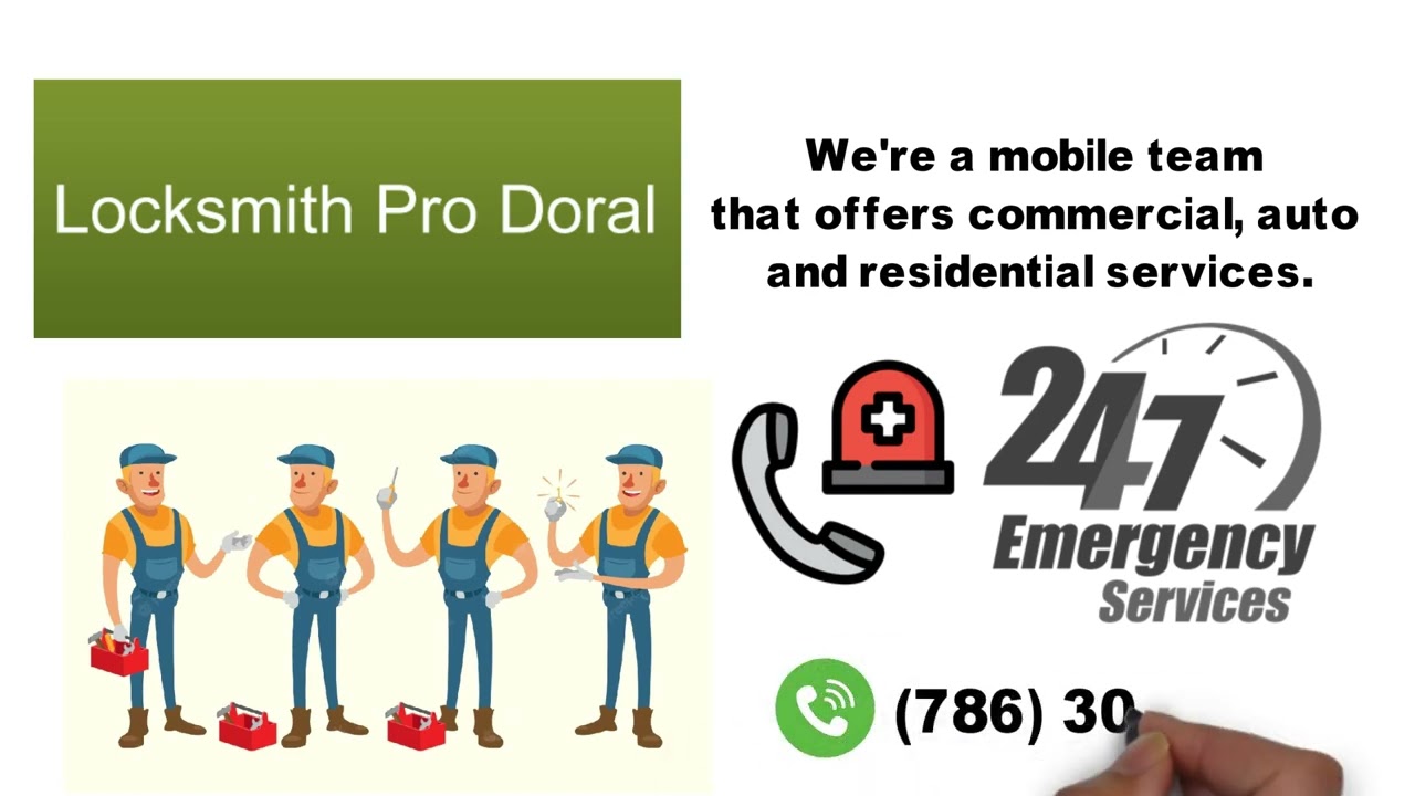 Read more about the article 24 Hour Mobile Locksmiths in Doral, FL | (786) 309-9263 | Locksmith Doral