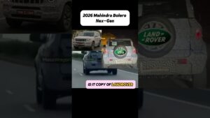 Read more about the article 📈”Bolero 2026 Budget Land Rover? Camouflaged Beast Caught Testing!” Now in Premium Feel