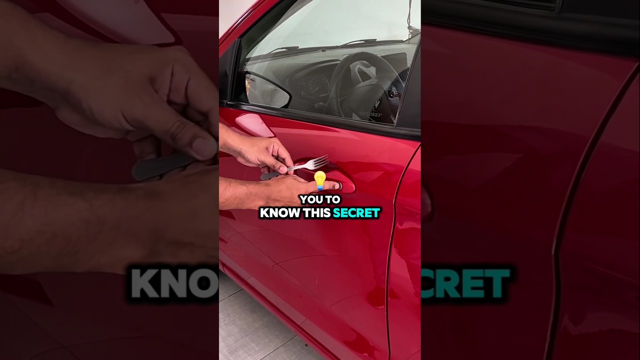 Read more about the article Car locksmiths don’t want you to know this trick! Try it and you’ll thank me big time #shorts