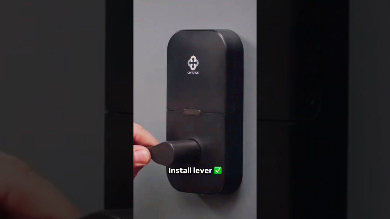 Read more about the article Centrios Cylindrical Lock Installation (1 min) #trending #viral #new #foryou #tech #installation #oh