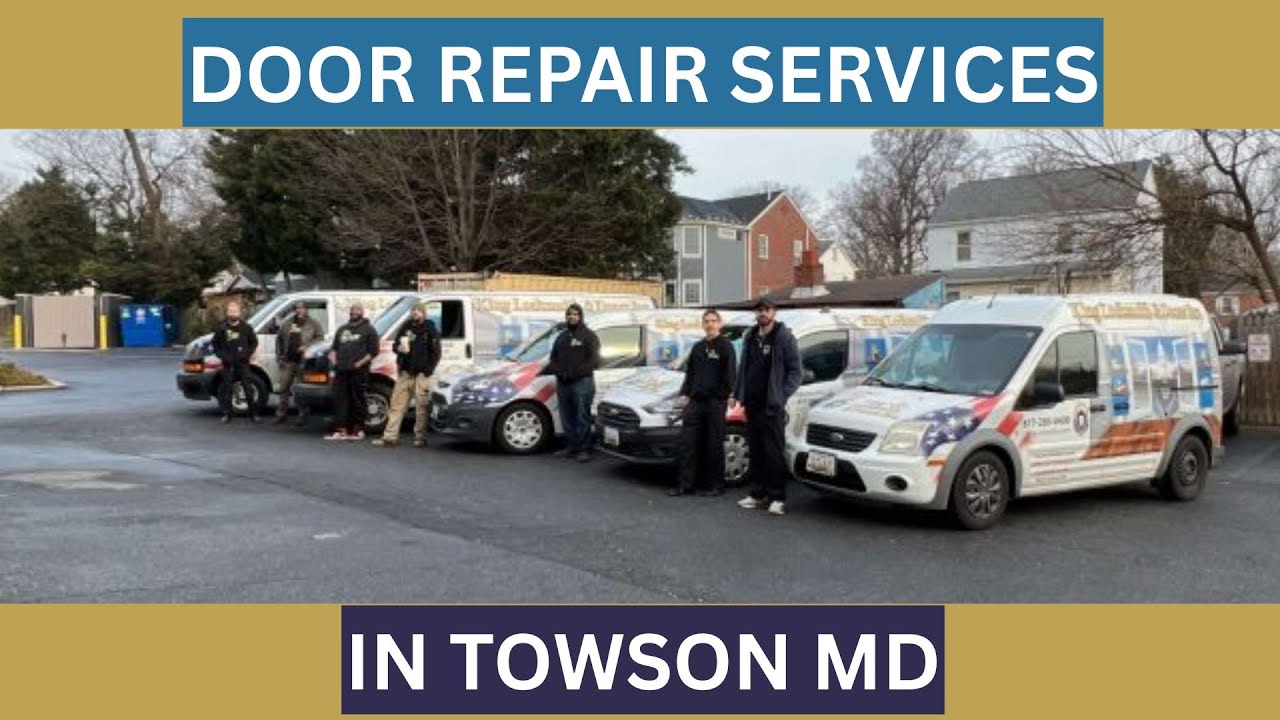 Read more about the article Door Repair Services in Towson, MD | Residential & Commercial Repairs