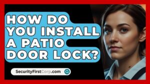 Read more about the article How Do You Install A Patio Door Lock? – SecurityFirstCorp.com