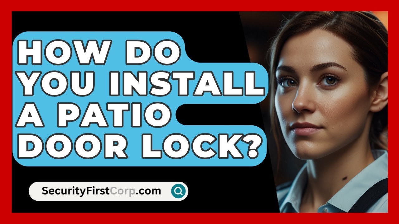 You are currently viewing How Do You Install A Patio Door Lock? – SecurityFirstCorp.com
