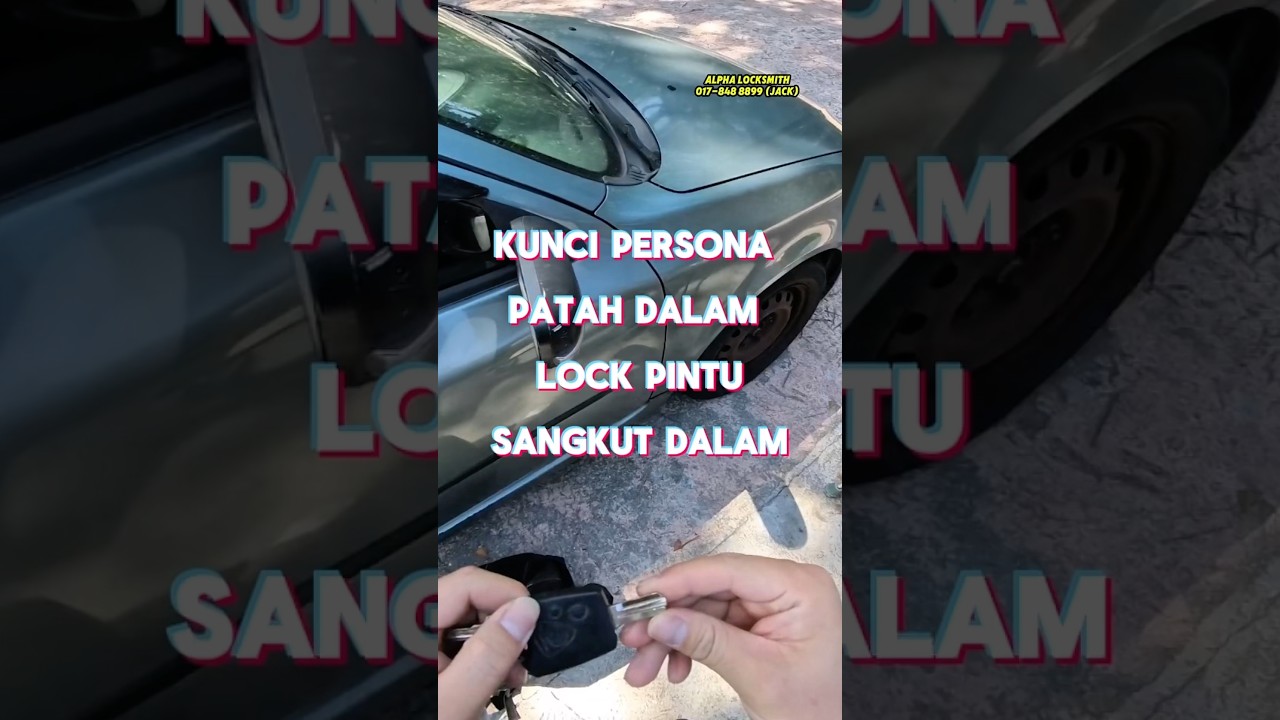 Read more about the article Kunci Persona Patah Dalam Lock Pintu, Sangkut Dalam .