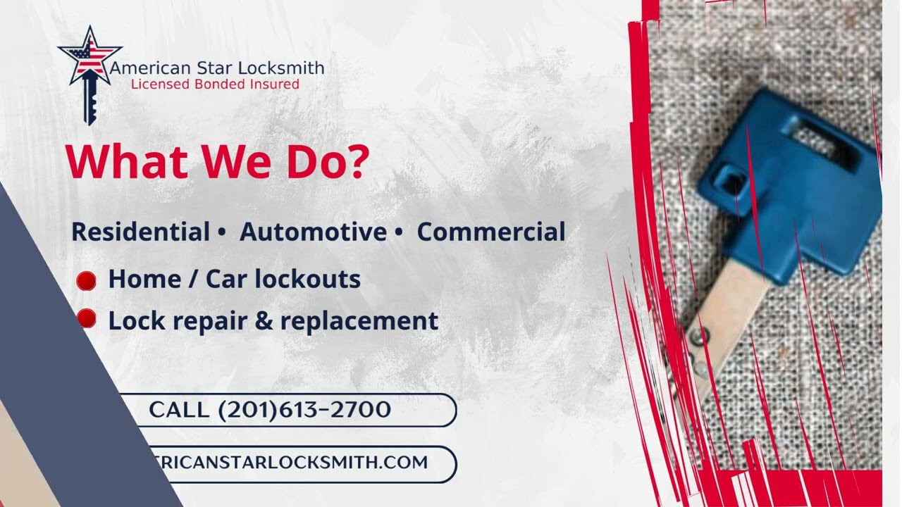 Read more about the article Locksmith Red Bank NJ   American Star Locksmith   אמריקן לוקסמיט