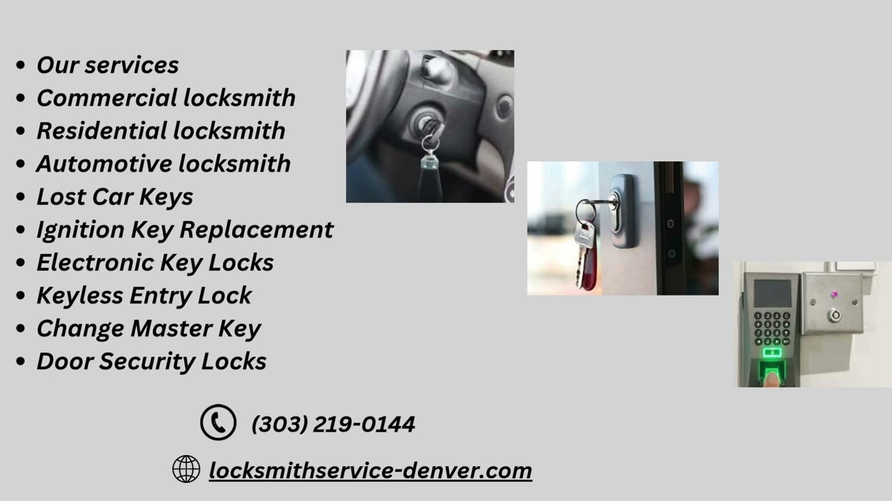 Read more about the article Locksmith Service Denver