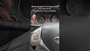 Read more about the article Nissan Qashqai lost key. New key programmed. 075 18 18 31 32. @AutomotiveTrustLocksmith ​