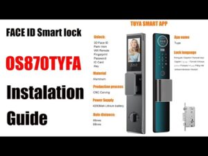 Read more about the article OS870TYFA FACE ID Smart Lock installation