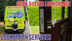 Read more about the article Quick 5 Lever Change – Locksmith Services