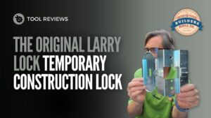 Read more about the article The Original Larry Lock Review | The BEST Temporary Construction Lock?