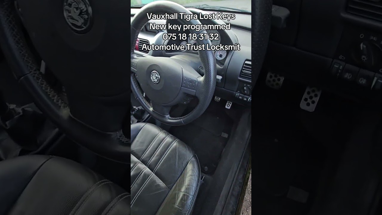 You are currently viewing Vauxhall Tigra lost keys. New key programmed. 075 18 18 31 32. @AutomotiveTrustLocksmith