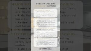 Read more about the article WHEN TO CALL FOR EMERGENCY REPAIRS?